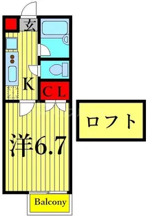 ザ・ロイヤルIII【2階】の間取り