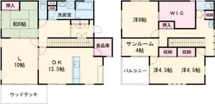 東京都青梅市二俣尾4【一戸建】の間取り