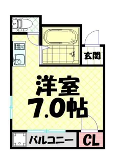 オリエントハイツ【4階】の間取り