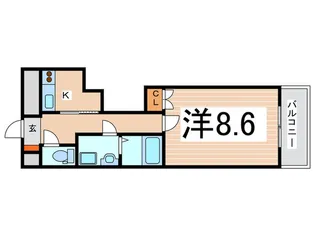 エアリ-アベニュ-【4階】の間取り