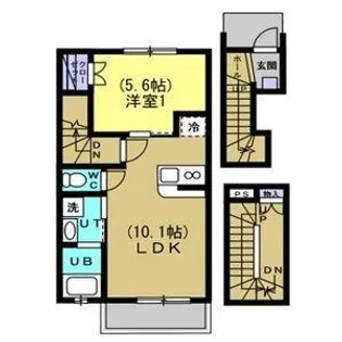グランフロント大和【3階】の間取り