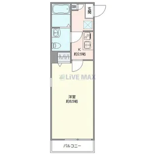 フォーサイト熊谷【2階】の間取り