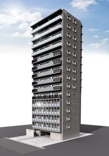 福岡県北九州市小倉北区金鶏町【マンション】の外観