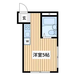 ハイツオーギ【3階】の間取り