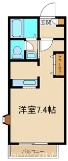 アルバ東雲【1階】の間取り