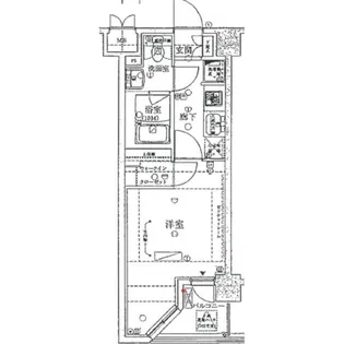 レディアス調布国領【1階】の間取り