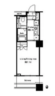 パークアクシス名駅南【2階】の間取り