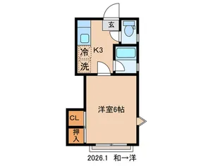 イーストハイツ【2階】の間取り