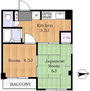 クリエイトヒルズ【7階】の間取り