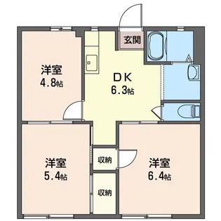 ソシアルハイムS【1階】の間取り