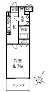 FanTasy space千田町【4階】の間取り