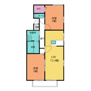 アトレヤマサ【2階】の間取り