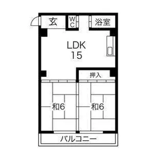 ギャラントビル【5階】の間取り