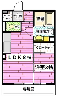 グランドソレーユ【1階】の間取り