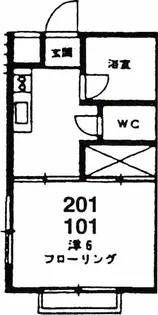 カナディアンハイツ【2階】の間取り
