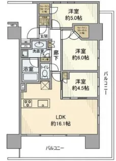 ザ・グランクロス多摩センター【4階】の間取り