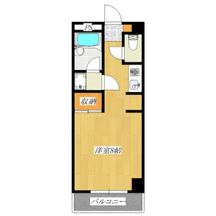 メゾンボヌール【3階】の間取り