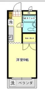 ドミール南平【3階】の間取り