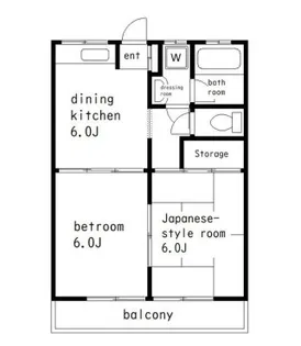 グロリアハイツ【2階】の間取り