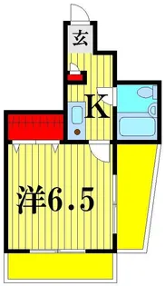 FK50松戸マンション【6階】の間取り