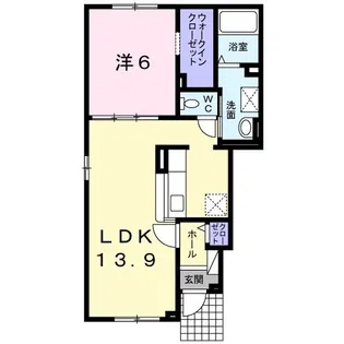 CASA S.K【1階】の間取り