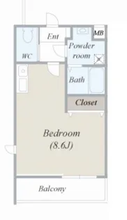 Eins Seijo【3階】の間取り