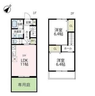 サウス クレリアの間取り