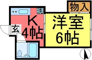 ハイツリステル【2階】の間取り