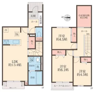 ル・ドージュの間取り