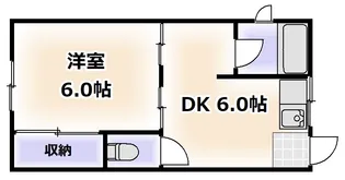マミーハイツ【3階】の間取り