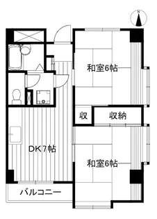 サニーヒルズおいせ坂【1階】の間取り