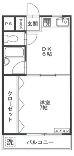 エトワール関【2階】の間取り