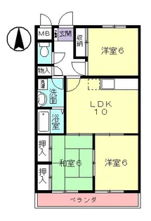 アルカディアIII【3階】の間取り