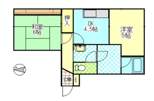 和田ビル【2階】の間取り