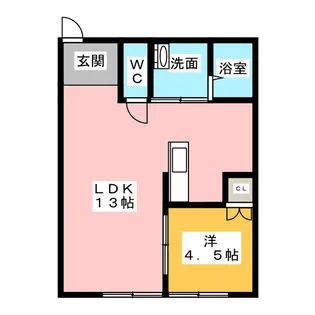 Wood久松 II【2階】の間取り