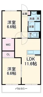 サザンハウスNANREI【3階】の間取り