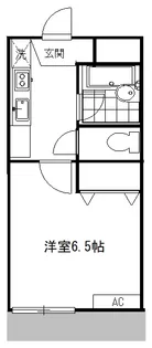 パークハイム山野【1階】の間取り