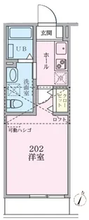 SOLA YURIGAOKA【2階】の間取り