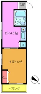 島田ハイツ2【3階】の間取り