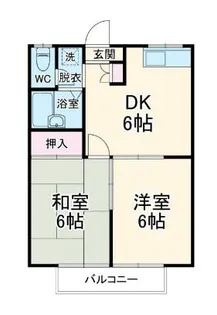 エステートピア88【2階】の間取り