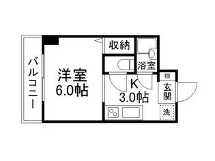 サンラック二条【3階】の間取り