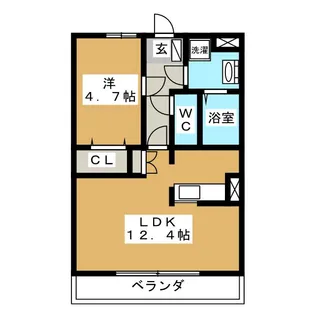 Casa Duo north【3階】の間取り