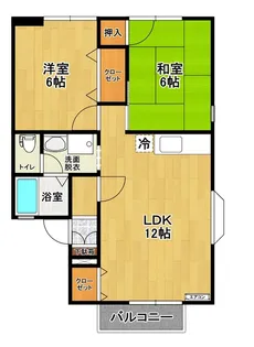 メゾン・ド・ビューラー【1階】の間取り