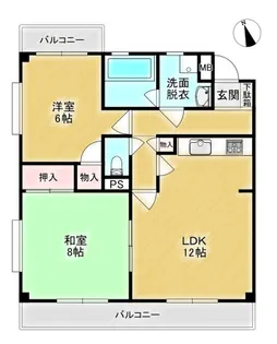 ルミネスカネコ【1階】の間取り