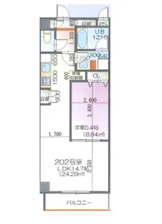 ビリーブ瑞穂ヒルズ【2階】の間取り