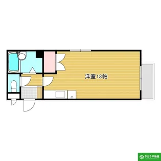 パルテール稙田【2階】の間取り