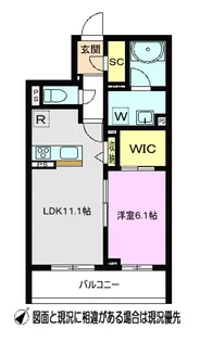 アズール【3階】の間取り