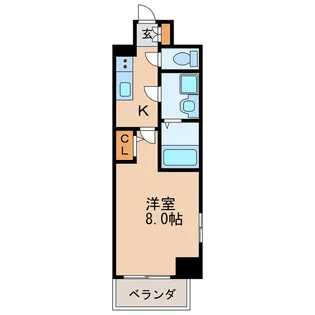 エスリード栄 THE PARK【12階】の間取り