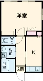 ハイタウンすみれ【1階】の間取り