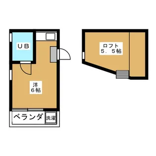 メゾン小林【2階】の間取り